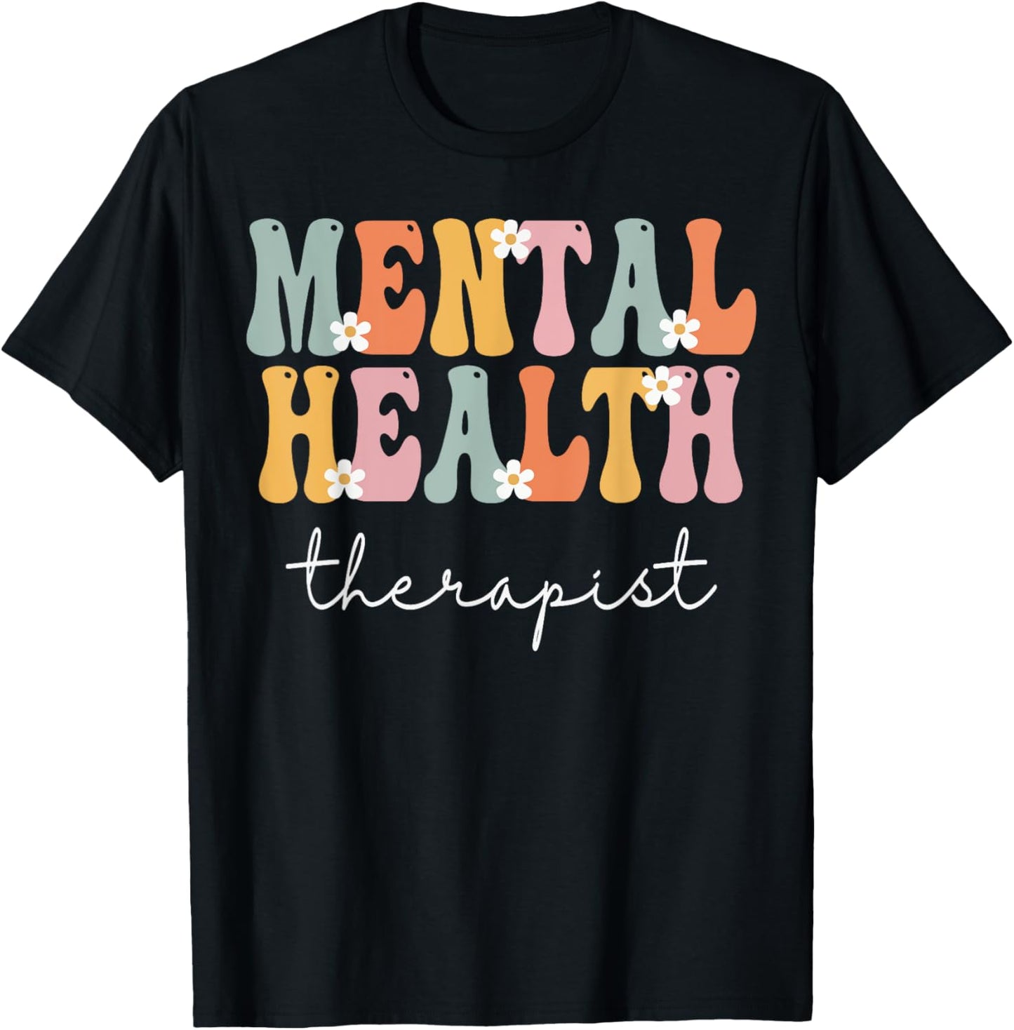 Mental Health Therapist Week Groovy Appreciation Day Women