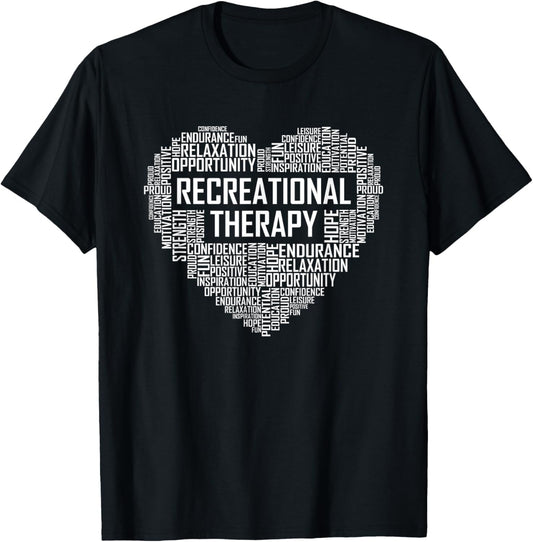 Recreational Therapy Heart Gift Therapist RT Month Gifts
