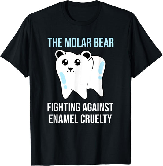 The Molar Bear   Funny Dentist Dental Assistant