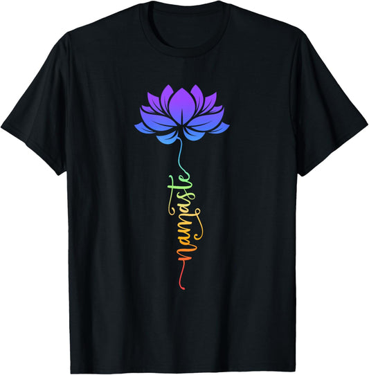 Namaste Lotus Flower Meditation Yoga
