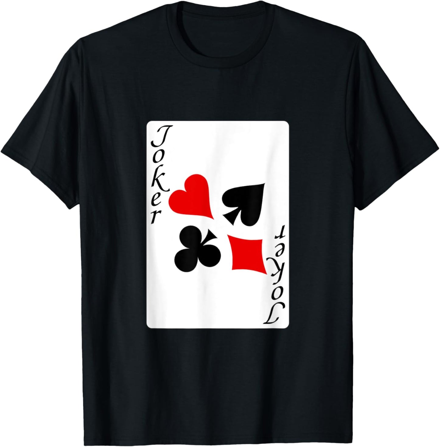 funny halloween shirt 2025 Joker Playing Card Costume fun