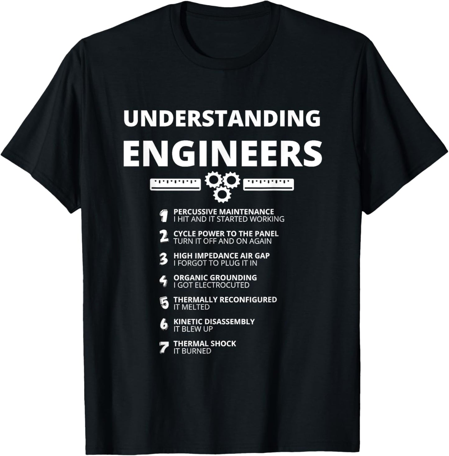 Awesome Engineering Shirts   Understanding Engineers Funny Sarcastic Engineering Gift