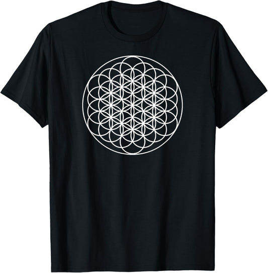 Cool Sacred Geometry Geometric Flower of Life Yoga Trippy