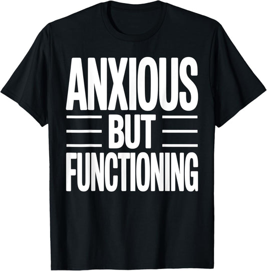 Anxious but functioning clean bold text