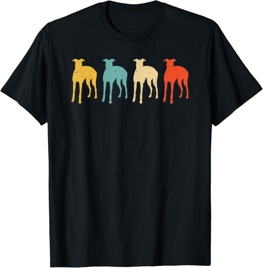 Greyhound Vintage Retro Dog Pet Racer Lover 60s 70s Gift Men Women Kids