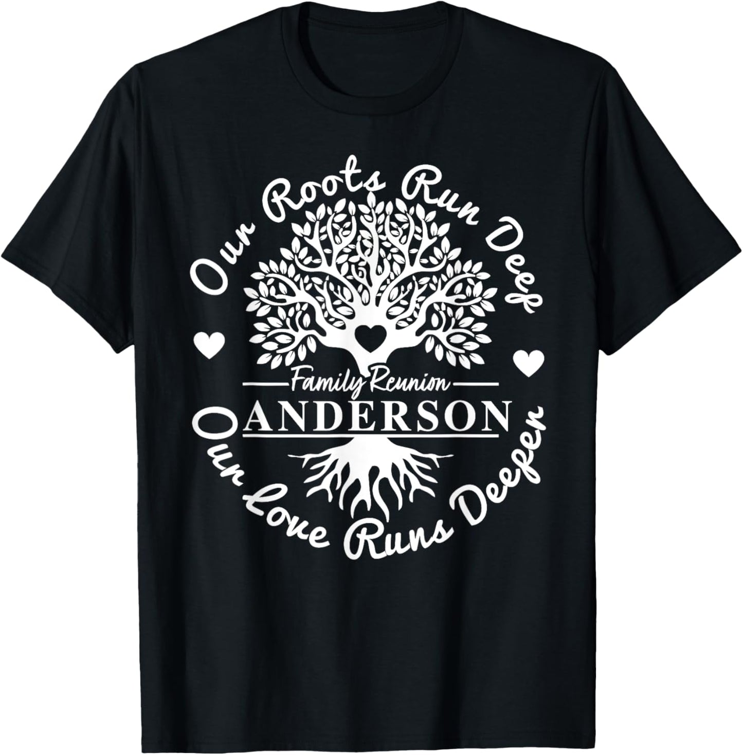 Anderson Family Reunion Our Roots Run Deep Family Tree Funny