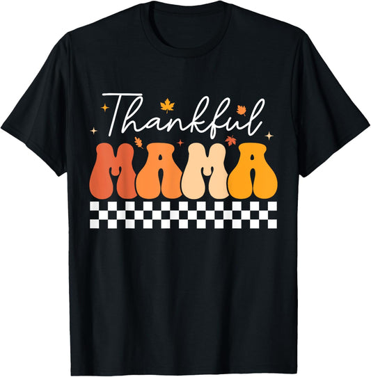 Thankful Mama & Mini Mom And Baby Cute Matching Thanksgiving