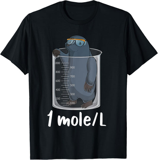 Funny Chemistry Chemist Student Science Teacher Moles women