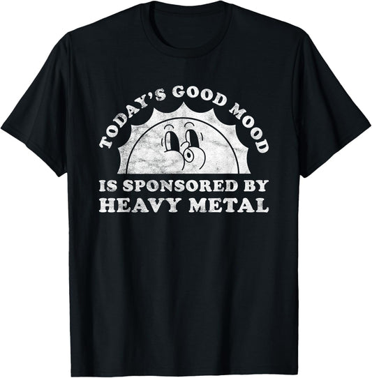 Funny Cute Vintage Retro Heavy Metal or Heavy Metal