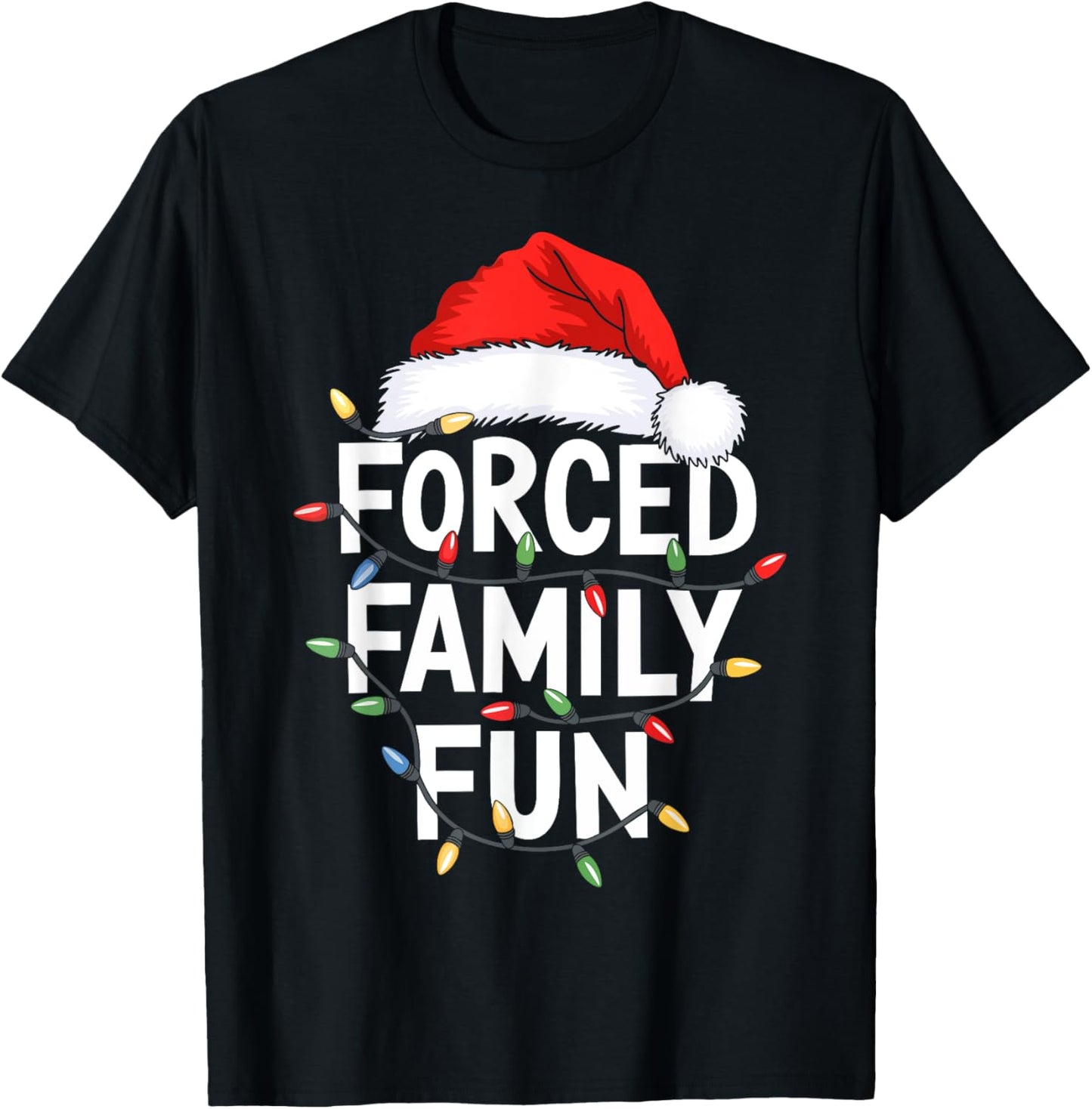 Forced Family Fun Shirt Men Women Kids Christmas Pajamas