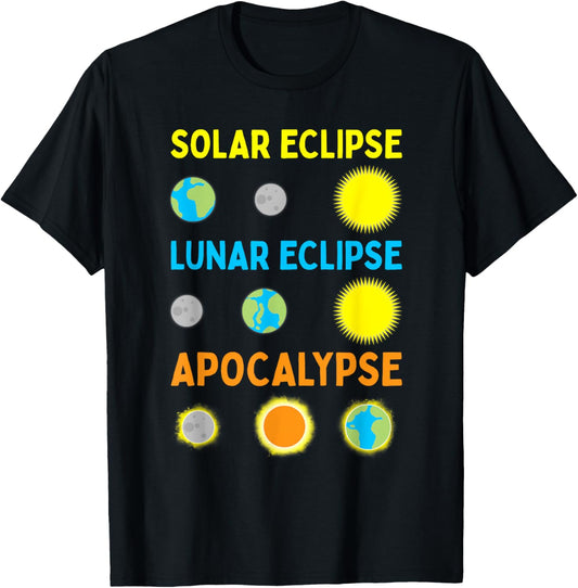 Lunar Solar Eclipse and Apocalypse Funny Science