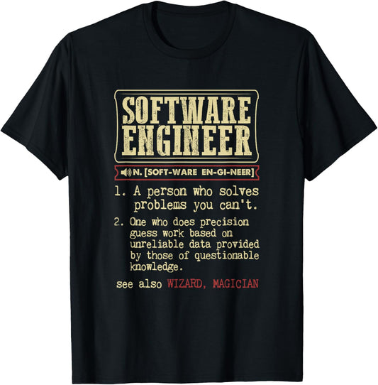 Software Engineer Funny Dictionary Definition