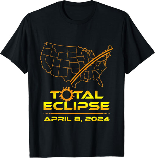 Total Eclipse April 8, 2024 Path Of Totality