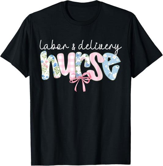 Labor and Delivery L&D Nurse Coquette Bow Baby Nurse Life