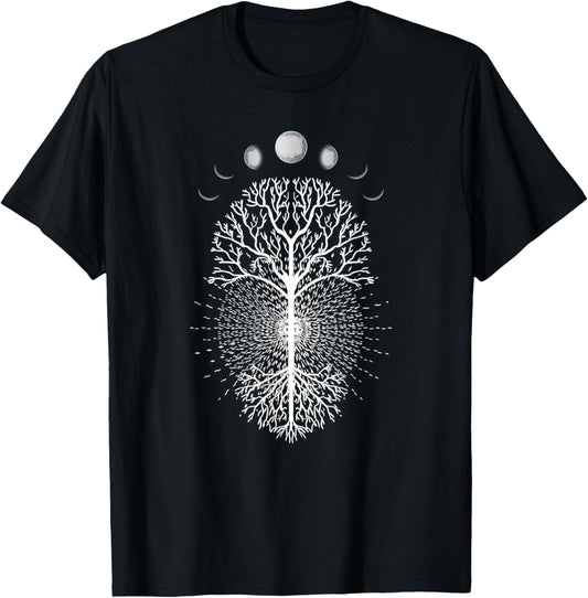 Tree Of Life Moons Phases Cool Meditation Yoga Lover Gift