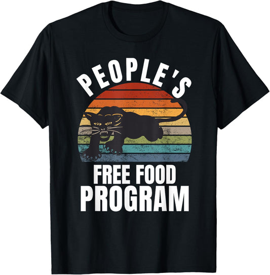 Black History Month Panther People's Free Food Program