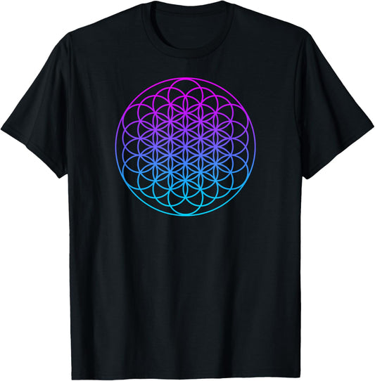 Sacred Geometry Shirt   Flower of Life