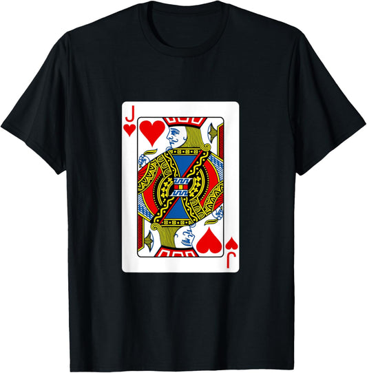 funny halloween shirt 2025 Jack Playing Card Costume fun