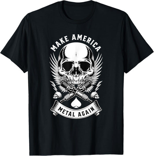 MAKE AMERICA METAL AGAIN Heavy Metal Tee