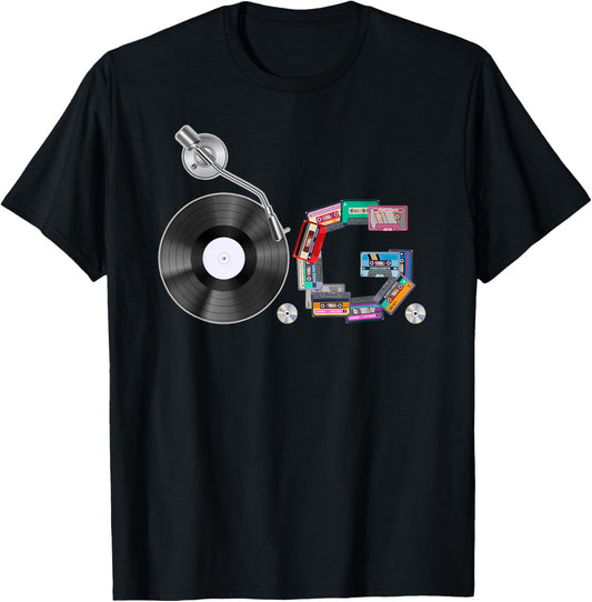 Old School OG Hip Hop Head Vinyl, CDs, Tapes 80s 90s Retro