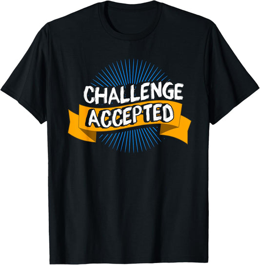 Challenge Accepted Goal Gym Motivation Inspiration