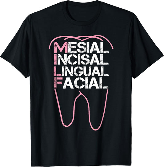 Funny Dental Quote Milf Mesial Incisal Lingual Facial