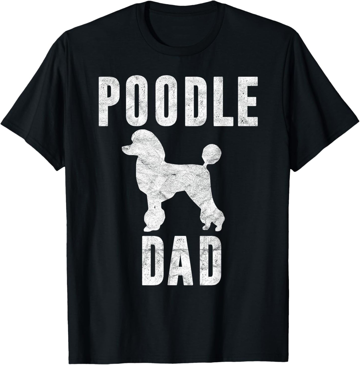Vintage Poodle Dad Gift Dog Daddy Poodle Father