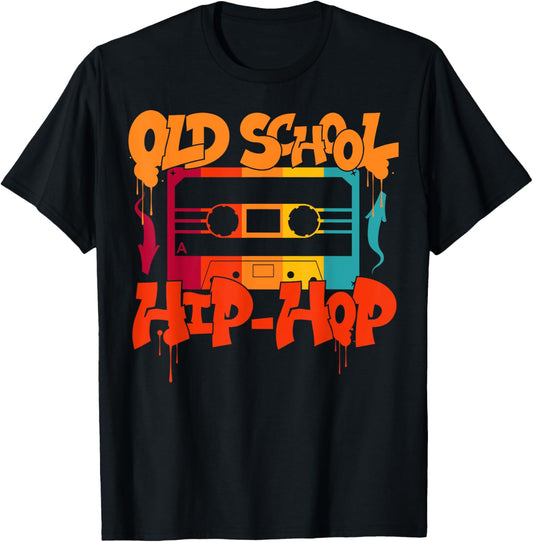 Retro Old School Hip Hop 80s 90s Graffiti Cassette