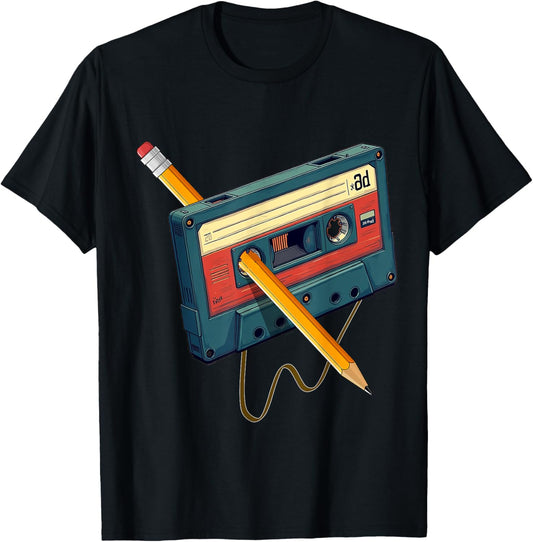 80s 90s Retro Party Costume Nostalgia Cassette