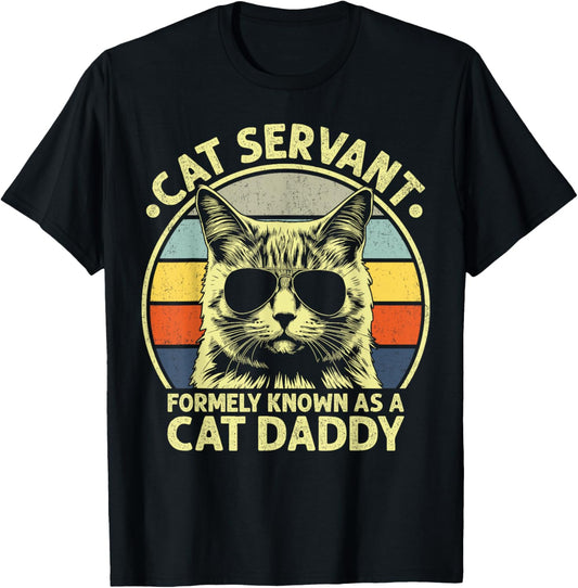 Cat Daddy Shirt For Men Funny Cat Dad Father's Day Cat Daddy