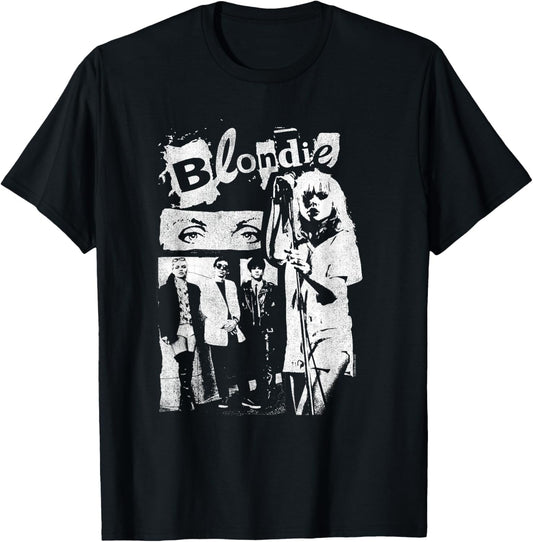 Blondie Punk Zine Collage Vintage Band