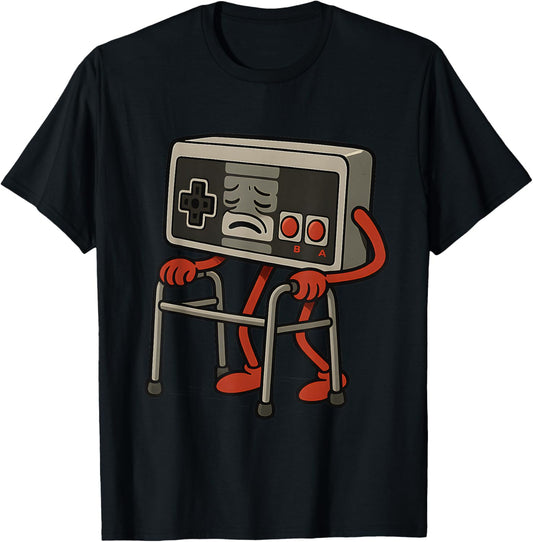 Funny Old Gamer Gaming Retro 80s 90s Video Game Old Gamer