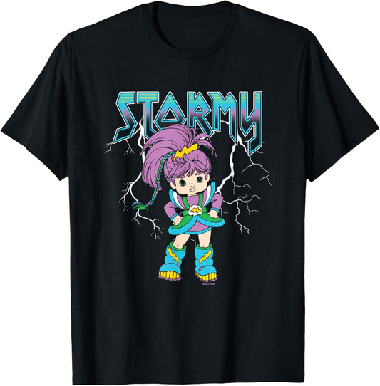 Rainbow Brite Stormy Rock Band Style Logo Vintage