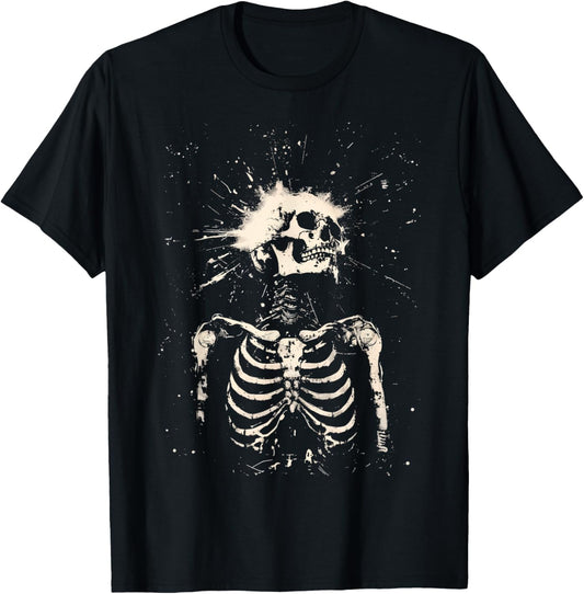 Goth Grunge Skeleton Skull Y2K Gothic Alt Emo Dark Aesthetic