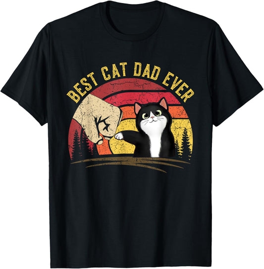 Cat Daddy Father's Day Cat Dad, Retro Best cat Dad Ever