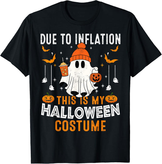 Due To Inflation This Is My Halloween Costume Funny Pumpkins