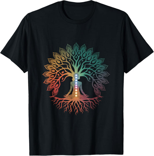 Tree Life Woman Yoga Chakra Spiritual