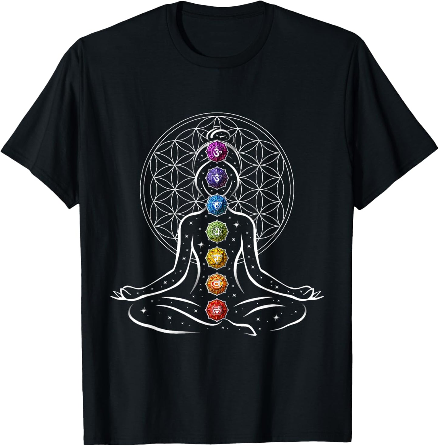 Yoga Meditation Chakras Zen Flower of Life Sacred Geometry