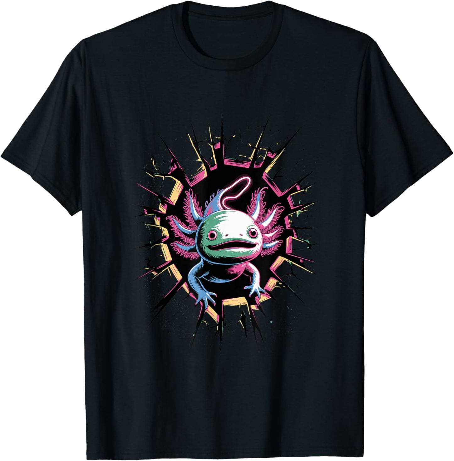 Graffiti Wall Art Axolotl Salamander Axolotls
