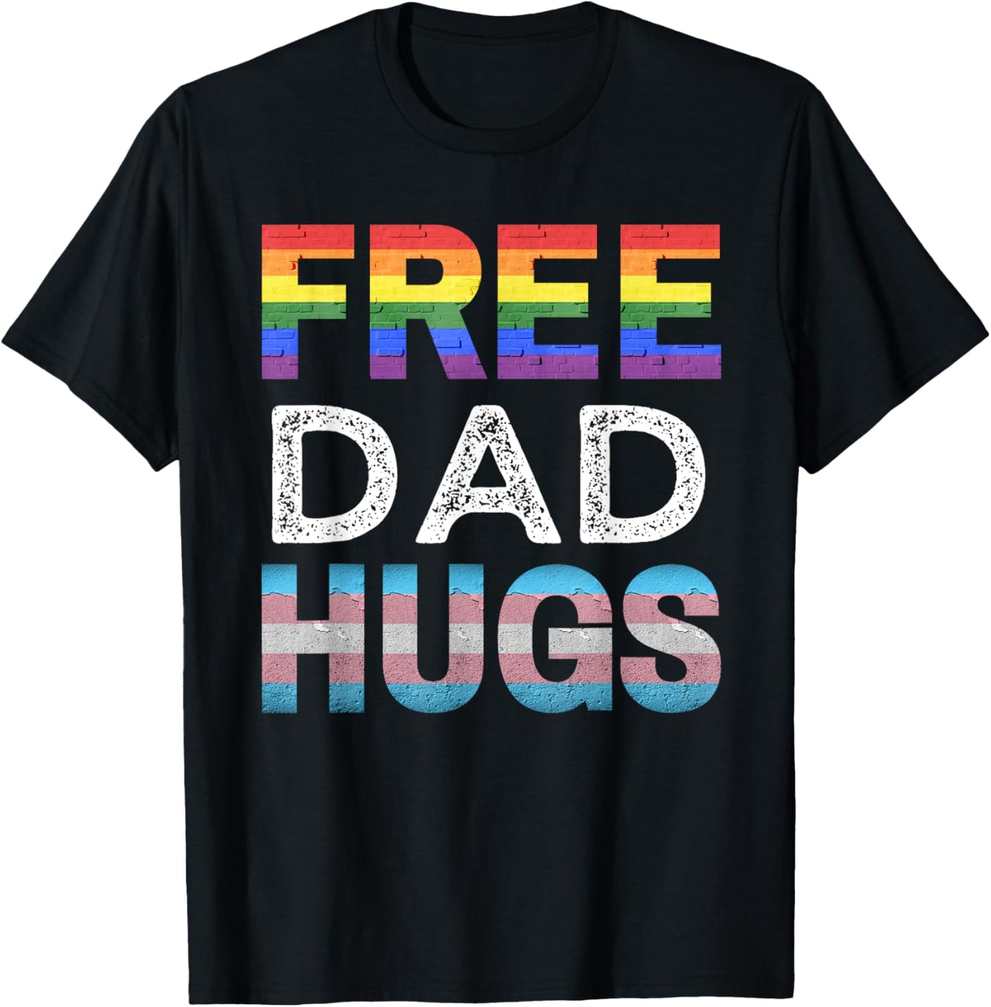 Free Dad Hugs, LGBTQ Gay Pride Month, Proud Ally