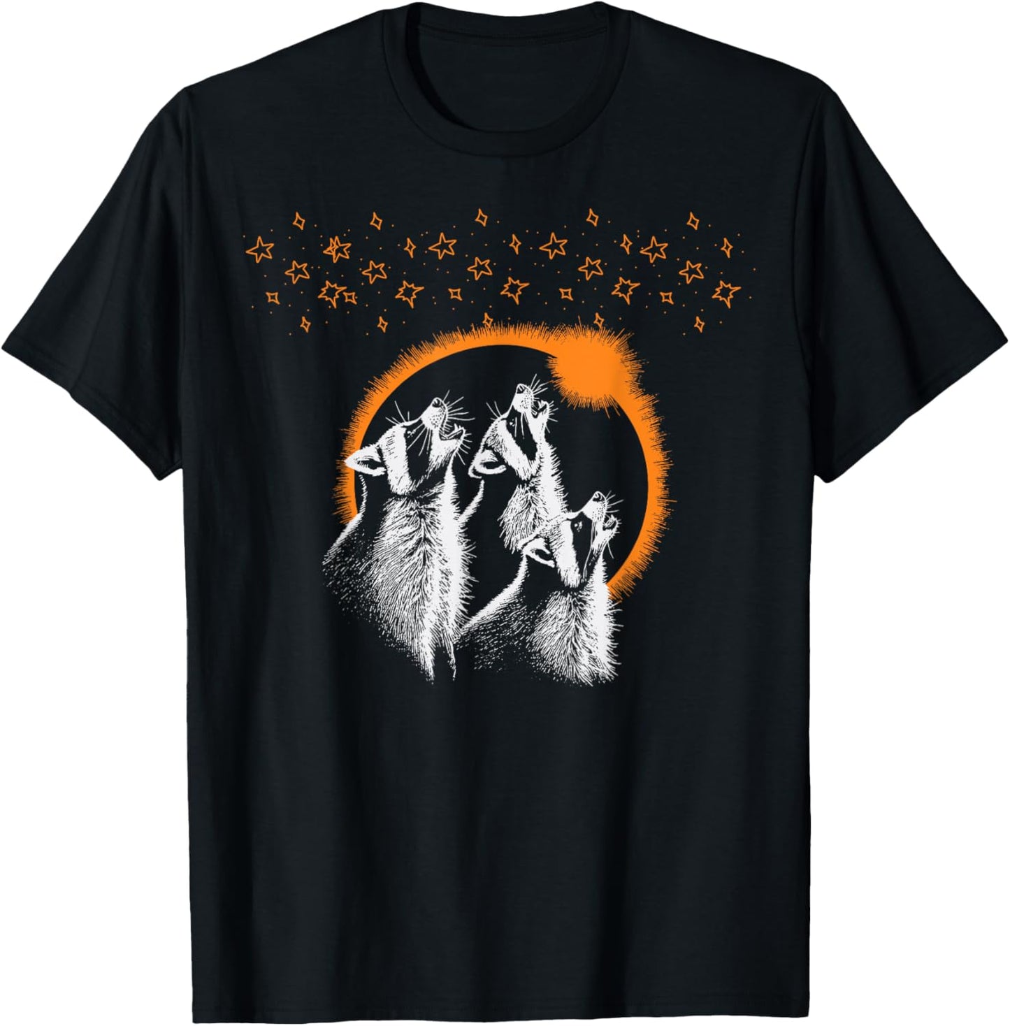 Raccoons Howling Total Solar Eclipse April 8th 2025