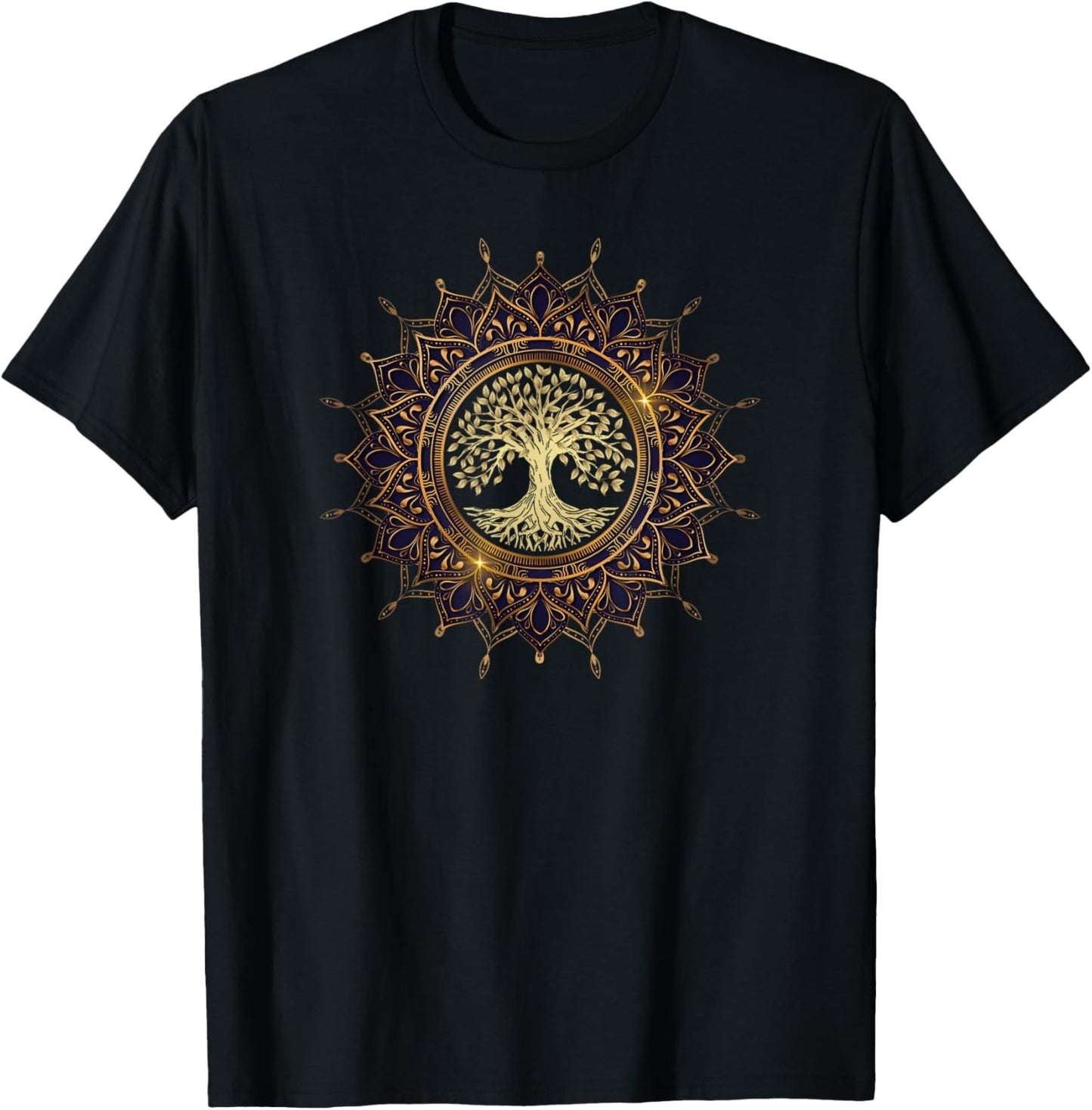 Retro Mandalas Vibe Tree Retro Tree of the Mystical Life Zen Yoga Meditation