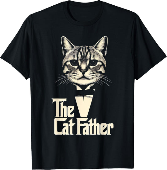 Cat Lover Gifts Funny The CatFather Mens Cat Dad