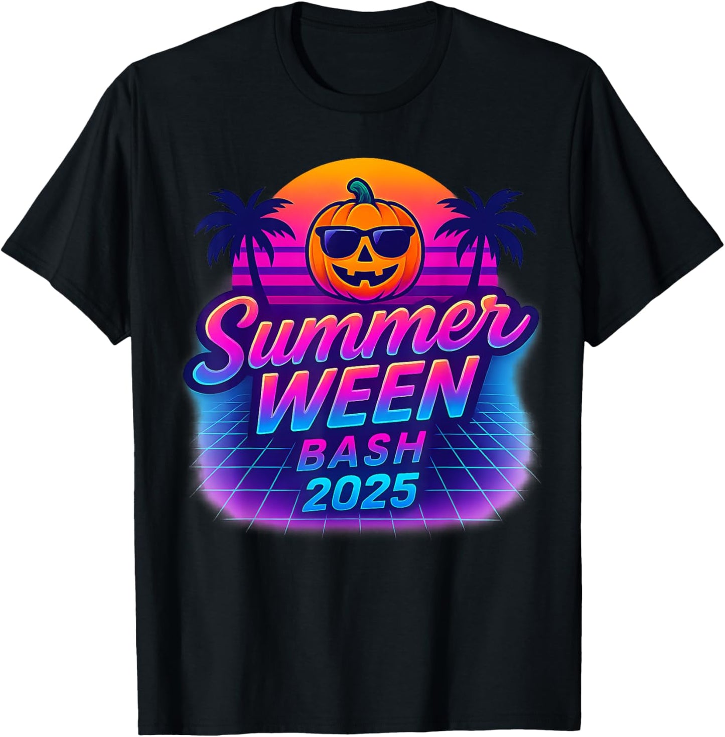 SummerWeen Bash 2025 Skeleton Beach Party Halloween Vibes