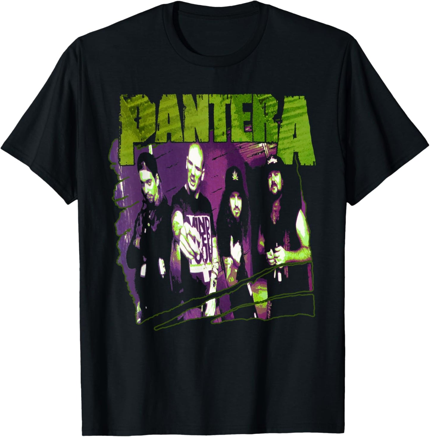 Pantera Official Vintage Group Sketch